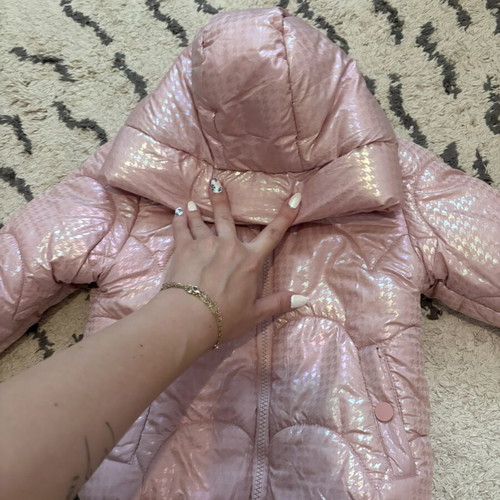 Energiers toddler pink casual jacket with hood, 2 years