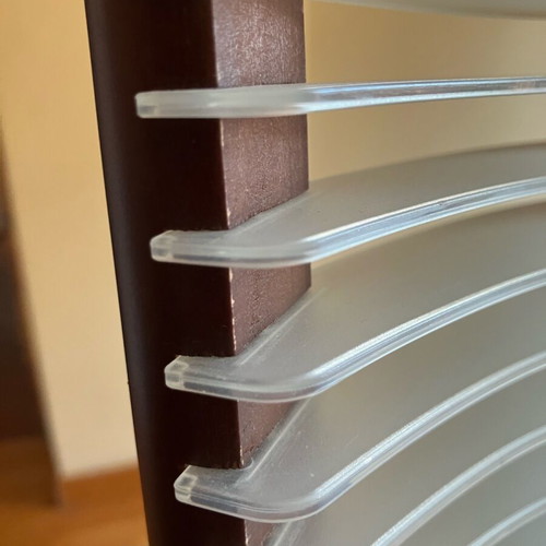 CD case used, made of wood and plastic
