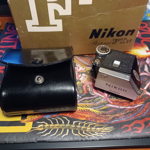 Nikon F camera with eye level prism and 50mm Nikon Nikkor Auto-S C AI lens, used