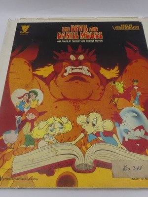 The Devil and Daniel Mouse CED Videodisc μεταχειρισμένο, κινούμενα σχέδια