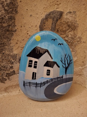 Handmade porcelain magnet made to order