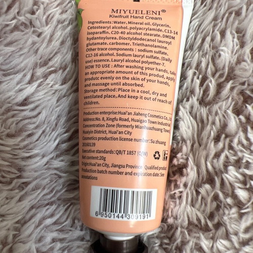 Kiwi hand cream new with fragrance