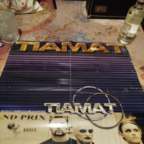 Tiamat επίσημο πόστερ μεταχειρισμένο από το άλμπουμ Skeleton Skeletron