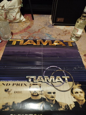 Tiamat επίσημο πόστερ μεταχειρισμένο από το άλμπουμ Skeleton Skeletron