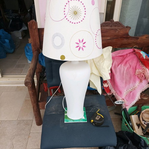 Lamp with shade 90 cm height, like new