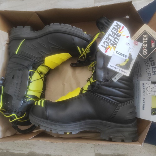 HAIX Fire Eagle 2.0 firefighting boots, size 40, new in box
