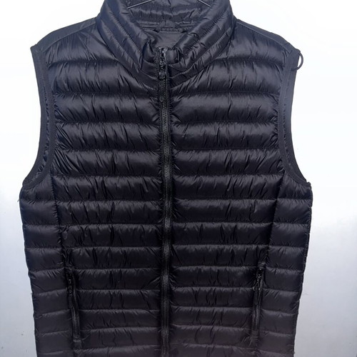 Sleeveless vest new, water-resistant, black, size L