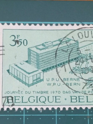 Belgium stamp 1970 like new, Day of the stamp