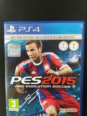 PES 2015 PS4 game, Konami