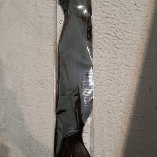 RO RO Accessorize clip-in extension 60cm new, dark brown