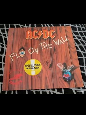 AC/DC Fly On The Wall vinyl LP used, metal