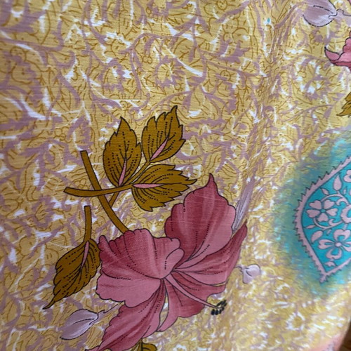 Hibiscus Silk Pareo Pink New