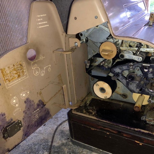 Vintage electric cash register