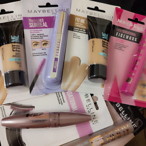 Maybelline New York makeup products set new sealed 6 pcs