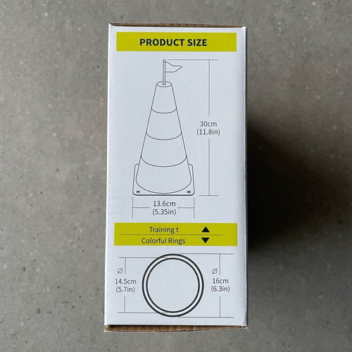 Ring toss children's game new with conical base