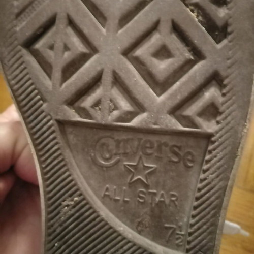 Converse All Star women's boots size 40.5 used, black and white