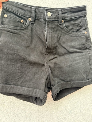 Zara denim shorts like new, black, size M 38 10