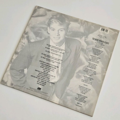 Jason Donovan Too Many Broken Hearts 12" Maxi Single Like New