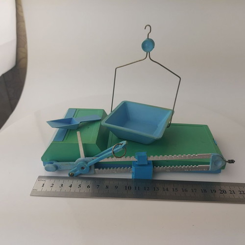 Old Soviet kitchen scale 1-50 g used, in box