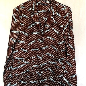 Zara πουκάμισο pajama style