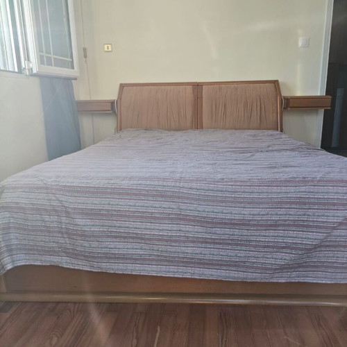 Bedroom set used with storage space and mattress 1.60×2.00 m