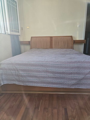 Bedroom set used with storage space and mattress 1.60×2.00 m