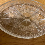 Oval platter for nuts like new