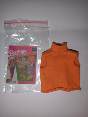 Barbie Colours of Benetton orange shirt used