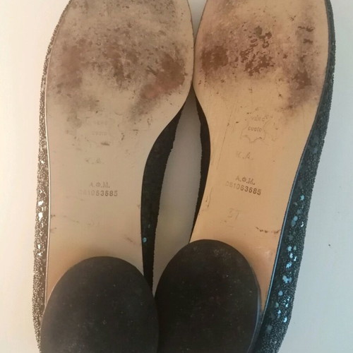 Louis Nicol women's black low heel shoes used, size 37