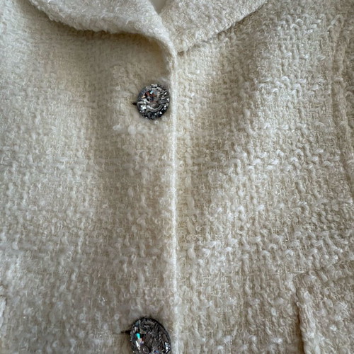 Esty women's suit white like new, size 46