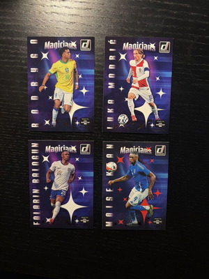 Panini Donruss Road To FIFA WC Magicians 4x lot