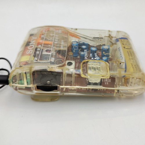 Sony SRF-39FP διάφανο ραδιόφωνο FM/AM μεταχειρισμένο, πλήρως λειτουργικό