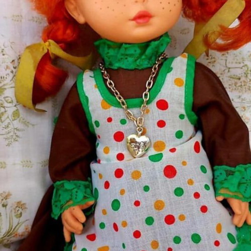 Vintage Pippi Longstocking Doll El Greco 38cm like new 80s