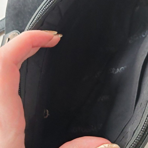 Bag to Bag black shoulder bag with leather look like new