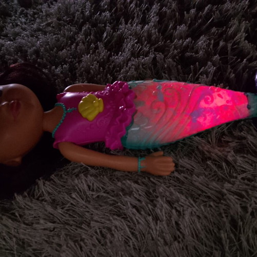 Mattel Shiny Mermaid Dora doll from Fisher Price like new
