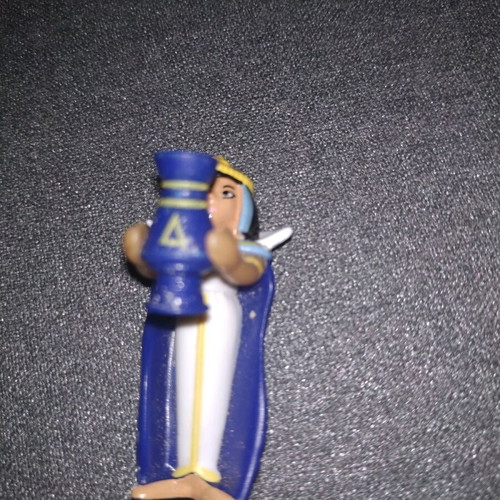 Asterix Obelix figure used, Queen Cleopatra plastic 1.5''