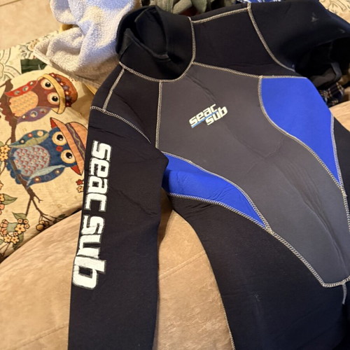 Seac Sub diving suit women's medium, used with natural wear