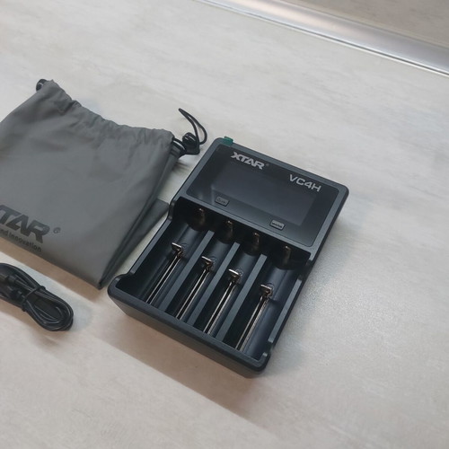 Xtar VC4H 4-Channel Intelligent Charger new for Li-ion and Ni-MH batteries