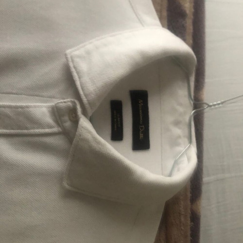 Massimo Dutti button shirt like new, slim fit, white, size XL