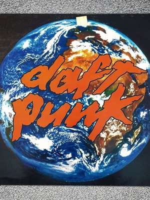 Daft Punk Around The World 12" vinyl maxi single used, UK original 1997