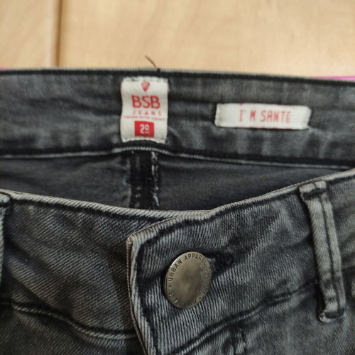 BSB women's gray denim pants like new, size 29
