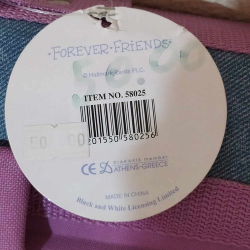 Forever Friends bag new for elementary school girl