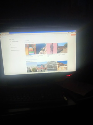 LG 22-inch Flatron W2243S-PF computer monitor used