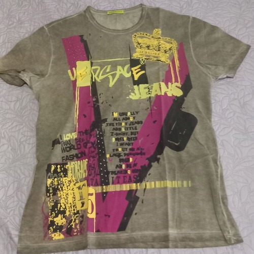 Versace Jeans T-shirt slim fit like new, size L