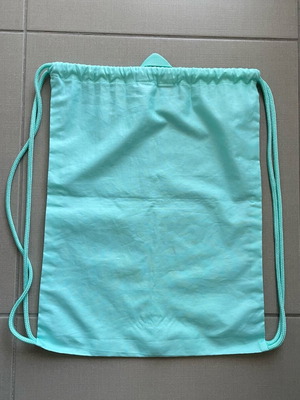 Adidas turquoise backpack used