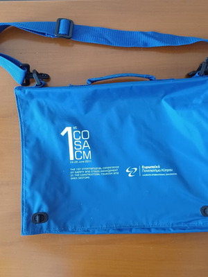 Shoulder bag folder 40×30 cm, 4 compartments, A4 size
