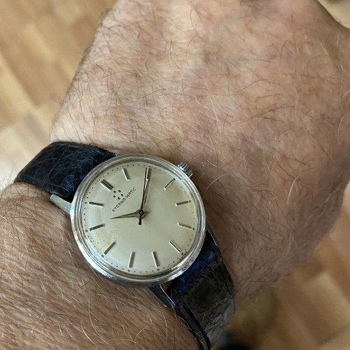 Eterna Matic used men's automatic vintage watch 33cm