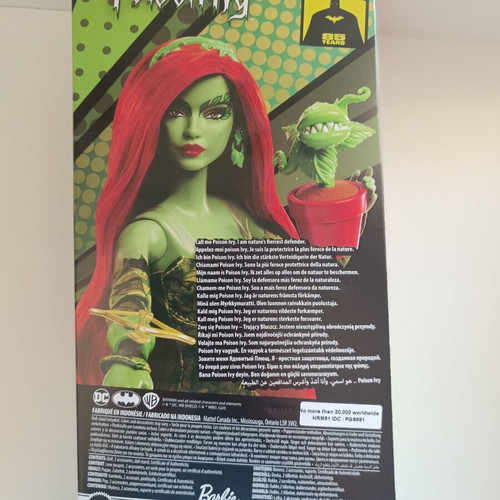 Barbie Poison Ivy doll new, sealed in box