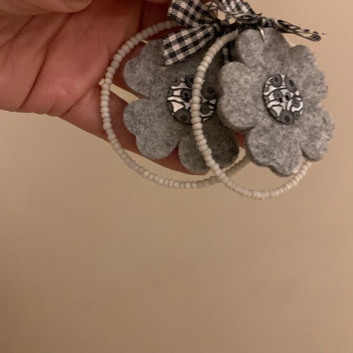 Earrings large hoops new
