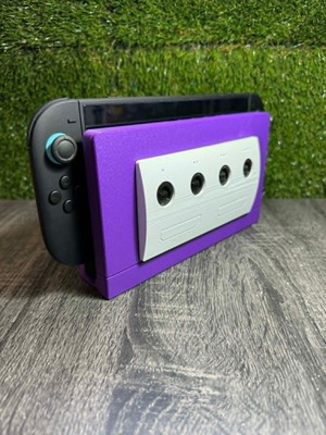 3D Printed Βάση Dock Κονσόλας Nintendo Switch 2 με Αποθήκευση Παιχνιδιών 12 Θέσεων